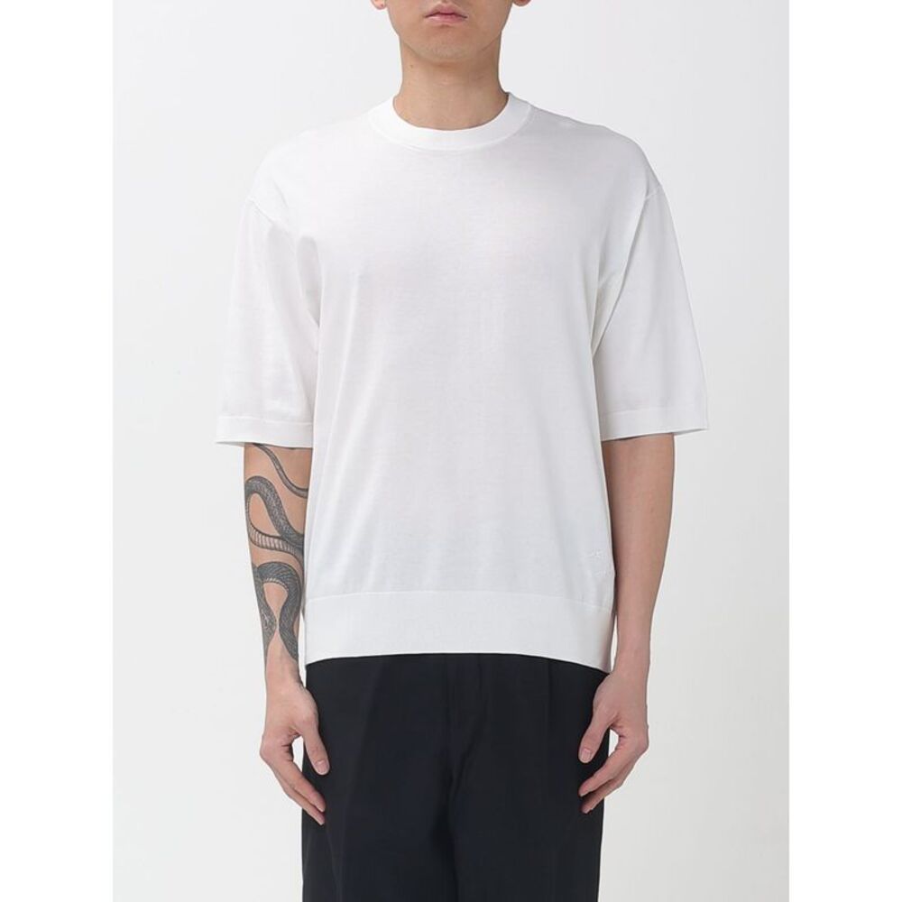 Laneus T-Shirt Men Cream